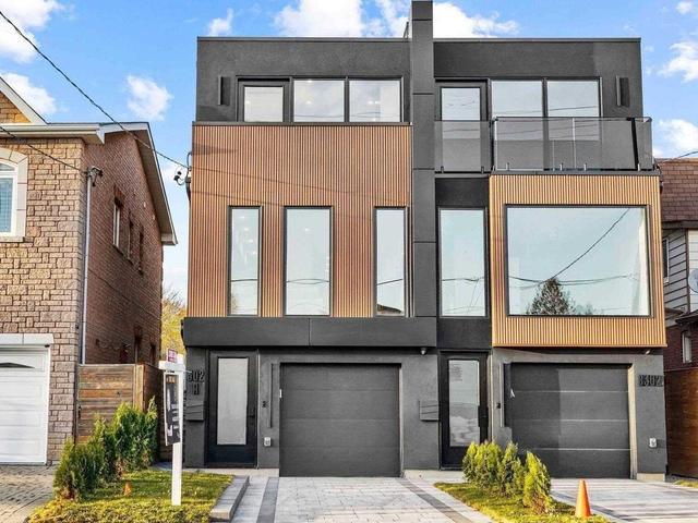 302a Cosburn Ave, House semidetached with 3 bedrooms, 4 bathrooms and 3 parking in Toronto ON | Card Image