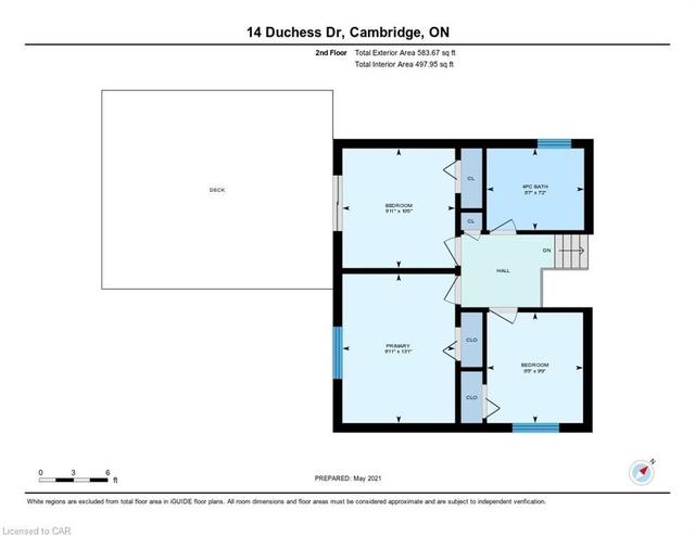 14 Duchess Dr, House detached with 3 bedrooms, 2 bathrooms and 3 parking in Cambridge ON | Image 28