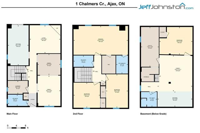 1 Chalmers Cres, House detached with 3 bedrooms, 4 bathrooms and 4 parking in Ajax ON | Image 29
