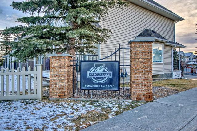 1314 - 950 Arbour Lake Road Nw, Condo with 2 bedrooms, 2 bathrooms and 1 parking in Calgary AB | Image 1
