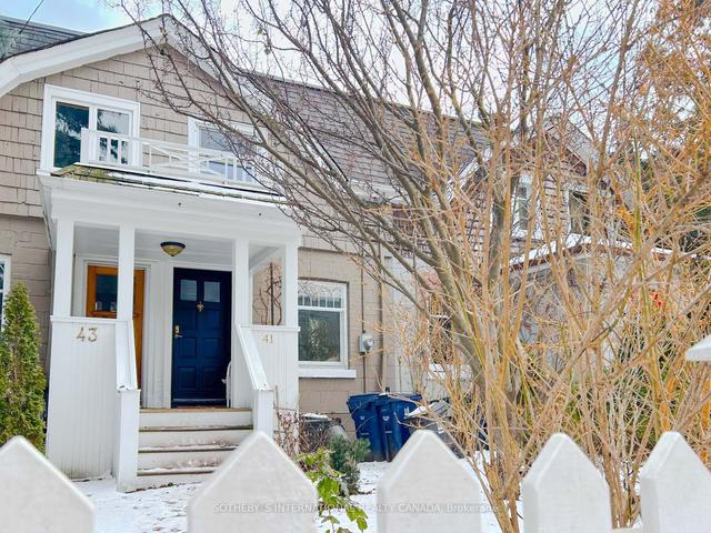 41 Geneva Ave, House attached with 3 bedrooms, 2 bathrooms and 0 parking in Toronto ON | Image 1