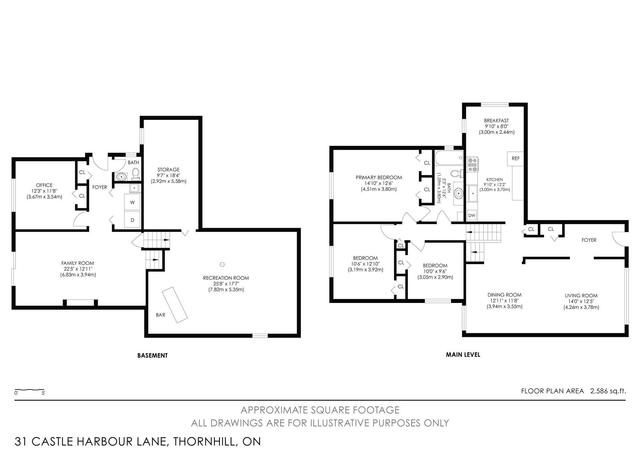 31 Castle Harbour Lane, House detached with 4 bedrooms, 2 bathrooms and 8 parking in Markham ON | Image 25
