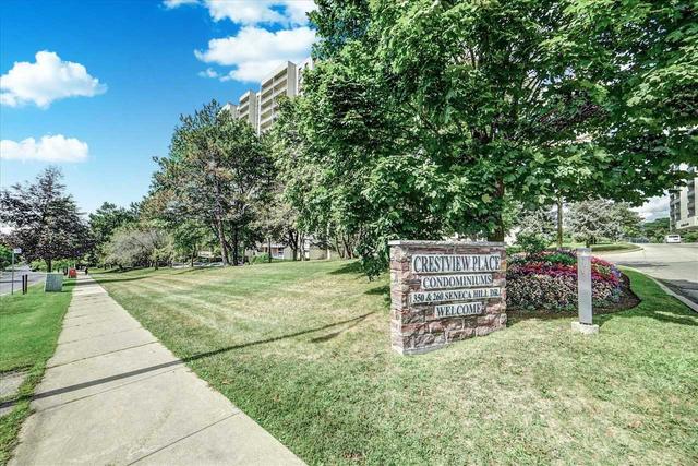 1915 - 260 Seneca Hill Dr, Condo with 1 bedrooms, 1 bathrooms and 1 parking in Toronto ON | Image 12