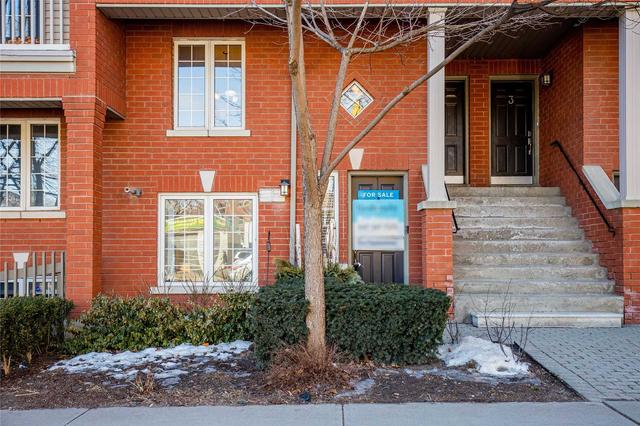 1 - 132 Strachan Ave, Townhouse with 3 bedrooms, 2 bathrooms and 1 parking in Toronto ON | Image 27
