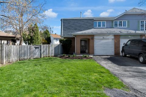 48 Lamont Pl, House semidetached with 4 bedrooms, 2 bathrooms and 4 parking in Brampton ON | Card Image