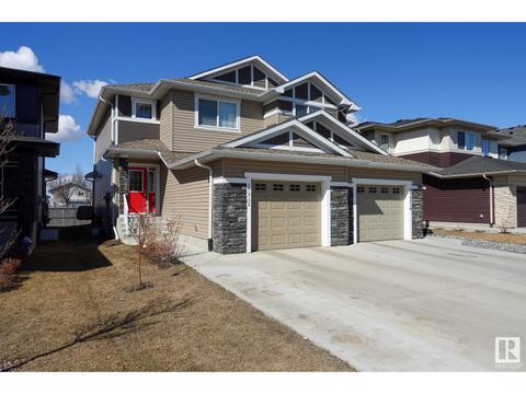 17312 81 St Nw, House semidetached with 3 bedrooms, 2 bathrooms and 3 parking in Edmonton AB | Card Image