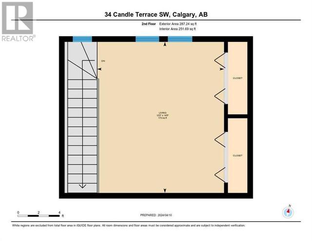 34 Candle Terrace Sw, House attached with 2 bedrooms, 1 bathrooms and 4 parking in Calgary AB | Image 36