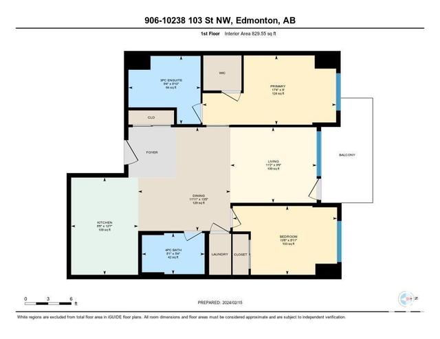 906 - 10238 103 St Nw, Condo with 2 bedrooms, 2 bathrooms and null parking in Edmonton AB | Image 51