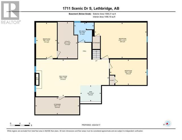 1711 Scenic Drive S, House detached with 5 bedrooms, 3 bathrooms and 4 parking in Lethbridge AB | Image 49