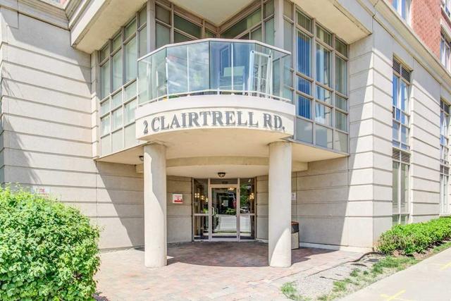902 - 2 Clairtrell Rd, Condo with 2 bedrooms, 1 bathrooms and 1 parking in Toronto ON | Image 16