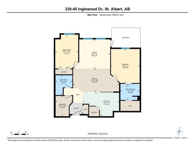 230 - 45 Inglewood Dr, Condo with 2 bedrooms, 2 bathrooms and null parking in St. Albert AB | Image 27