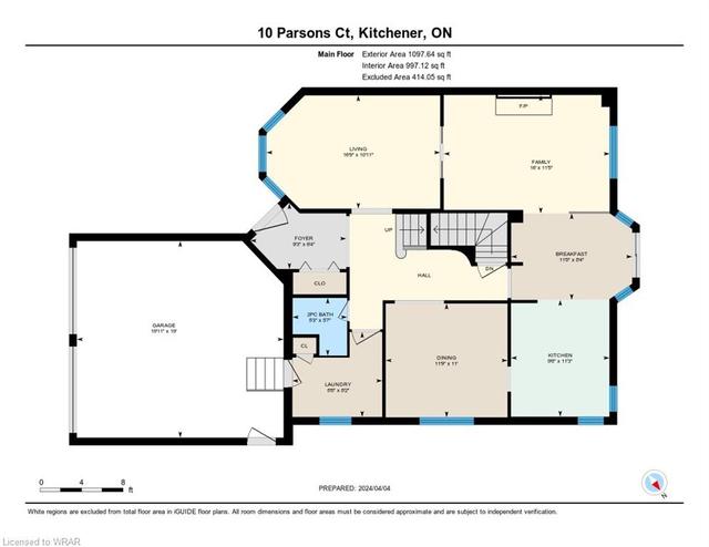 10 Parsons Court, House detached with 4 bedrooms, 3 bathrooms and 6 parking in Kitchener ON | Image 43