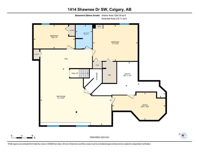 1414 Shawnee Drive Sw, House detached with 4 bedrooms, 3 bathrooms and 5 parking in Calgary AB | Image 49