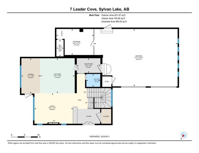 7 Leader Cove, House detached with 4 bedrooms, 3 bathrooms and 4 parking in Sylvan Lake AB | Image 47
