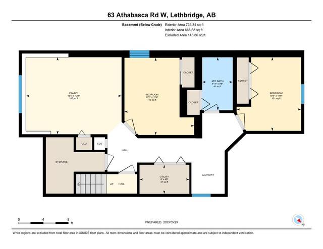 63 Athabasca Road W, House detached with 4 bedrooms, 2 bathrooms and 2 parking in Lethbridge AB | Image 27