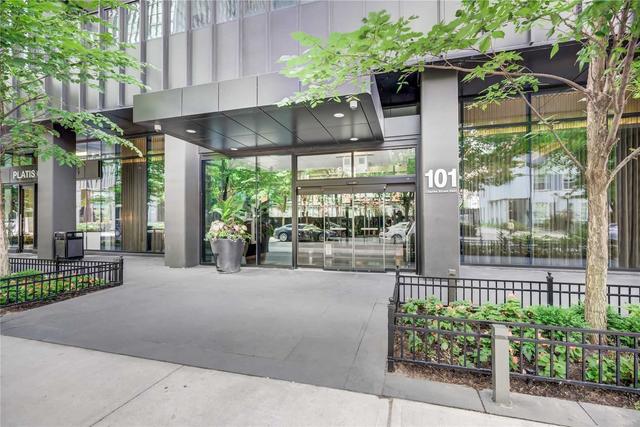 2403 - 101 Charles St E, Condo with 1 bedrooms, 1 bathrooms and 0 parking in Toronto ON | Image 1