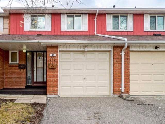 80 Carisbrooke Crt, Townhouse with 3 bedrooms, 3 bathrooms and 1 parking in Brampton ON | Image 1