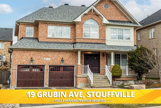 19 Grubin Ave, House detached with 4 bedrooms, 5 bathrooms and 4 parking in Whitchurch Stouffville ON | Image 1