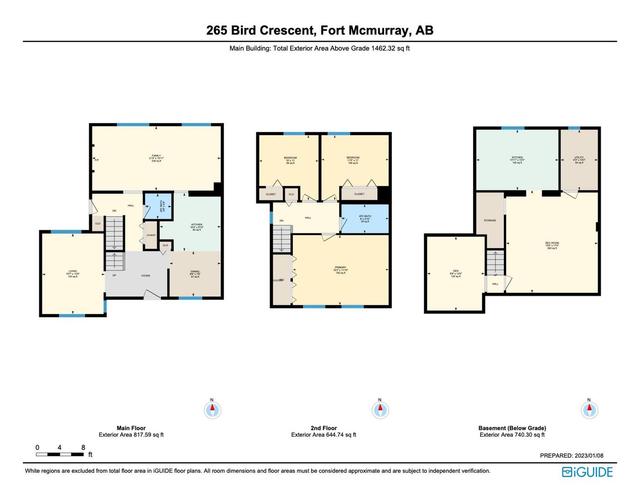 265 Bird Crescent, House detached with 3 bedrooms, 1 bathrooms and 2 parking in Wood Buffalo AB | Image 24