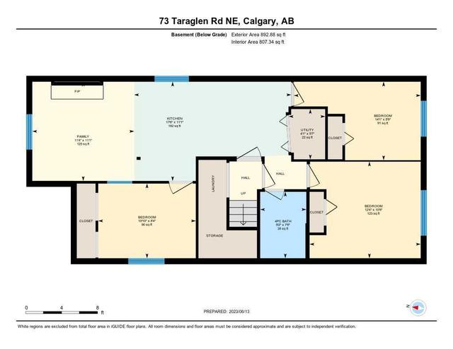 73 Taraglen Road Ne, House detached with 6 bedrooms, 2 bathrooms and 2 parking in Calgary AB | Image 35