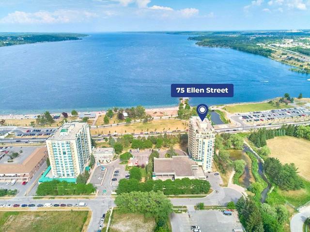 1003 - 75 Ellen St, Condo with 2 bedrooms, 2 bathrooms and 2 parking in Barrie ON | Image 9