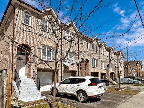 56 Clouston Ave, House attached with 3 bedrooms, 3 bathrooms and 2 parking in Toronto ON | Card Image