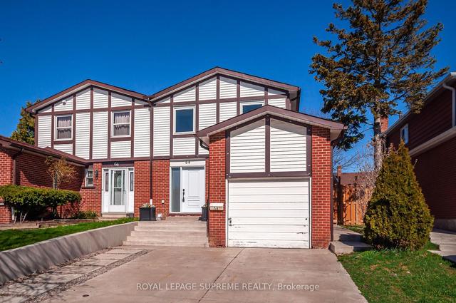 64 Radford Dr, House semidetached with 4 bedrooms, 2 bathrooms and 1 parking in Brampton ON | Image 12