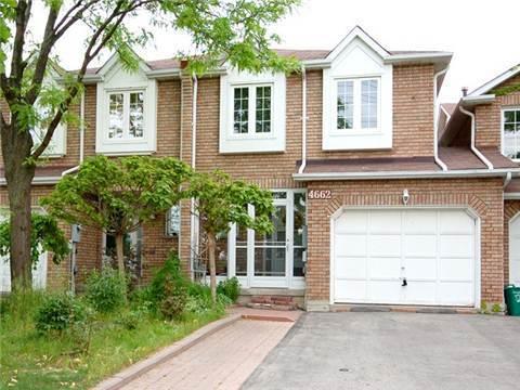 4662 Crosscreek Crt, House attached with 3 bedrooms, 4 bathrooms and 4 parking in Mississauga ON | Image 1