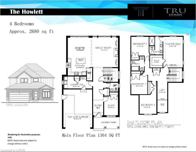 lot 56 Mcneil Street, House detached with 4 bedrooms, 2 bathrooms and null parking in Strathroy Caradoc ON | Image 2