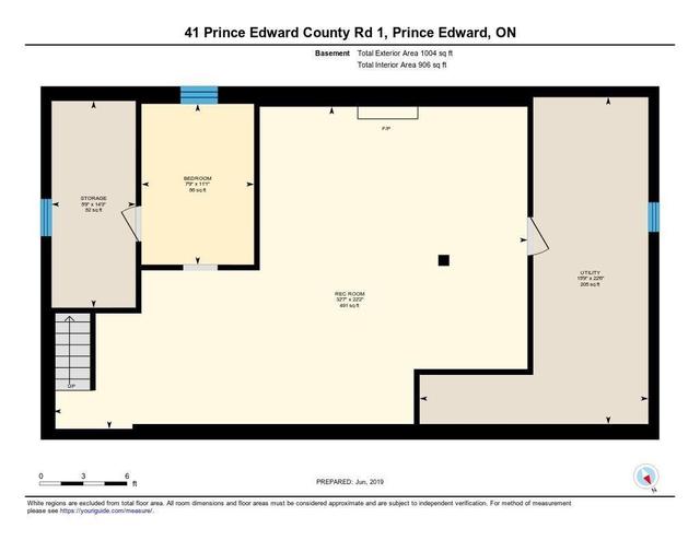 41 County Road 1 Rd, House detached with 2 bedrooms, 1 bathrooms and 6 parking in Prince Edward County ON | Image 20