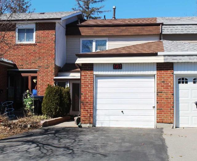 161 Horseley Hill Dr, House attached with 3 bedrooms, 2 bathrooms and 1 parking in Toronto ON | Image 1