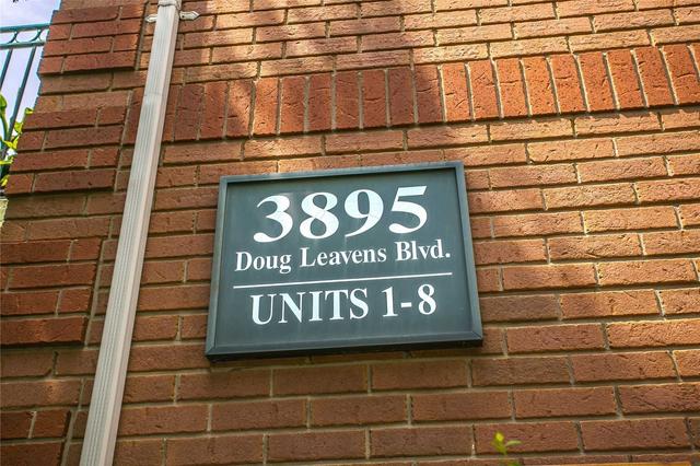 2 - 3895 Doug Leavens Blvd, Townhouse with 2 bedrooms, 1 bathrooms and 2 parking in Mississauga ON | Image 8