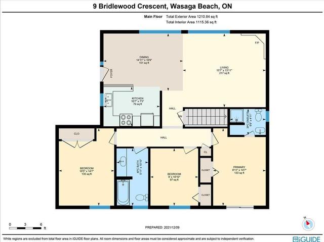 9 Bridlewood Cres, House detached with 3 bedrooms, 2 bathrooms and 12 parking in Wasaga Beach ON | Image 7