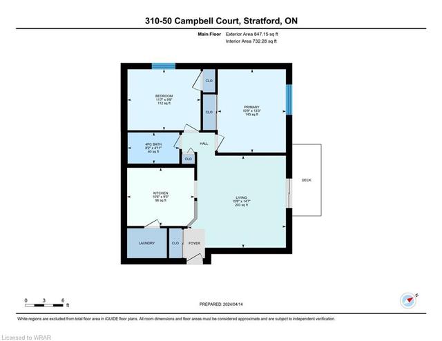 310 - 50 Campbell Court, House attached with 2 bedrooms, 1 bathrooms and 1 parking in Stratford ON | Image 16
