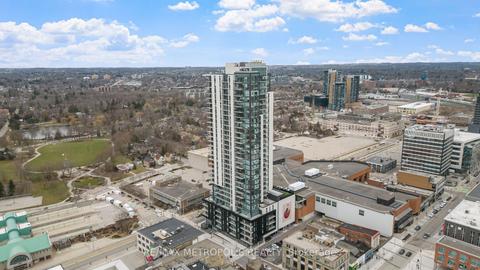 1510 - 60 Charles St W, Condo with 1 bedrooms, 1 bathrooms and 0 parking in Kitchener ON | Card Image