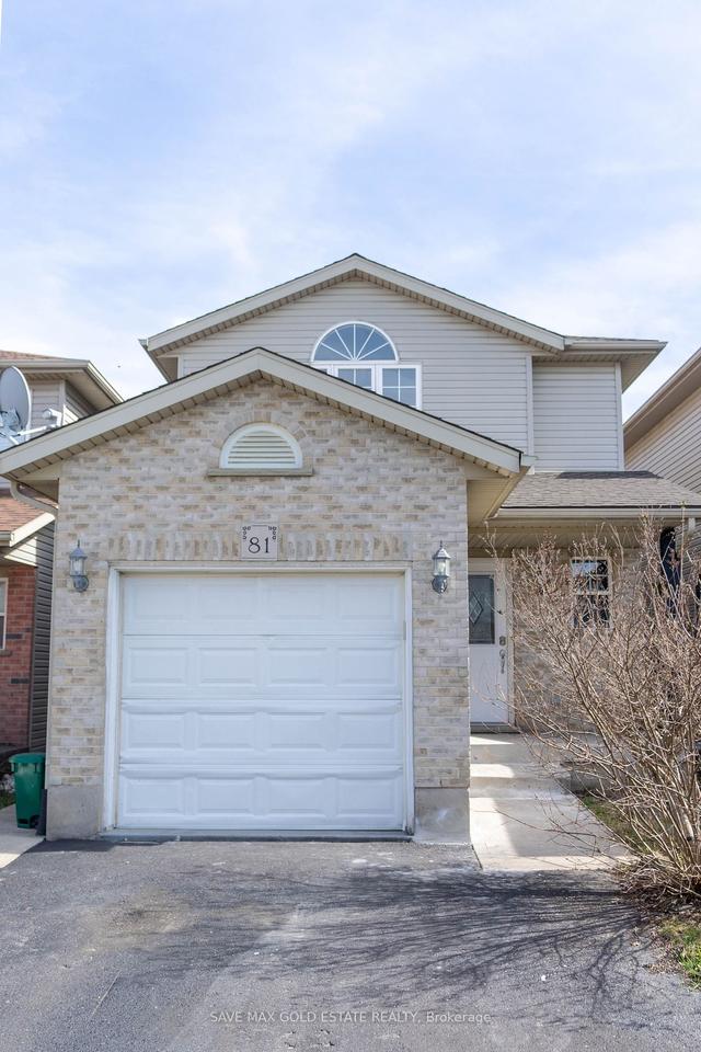 81 Westmeadow Dr, House detached with 3 bedrooms, 3 bathrooms and 3 parking in Kitchener ON | Image 1