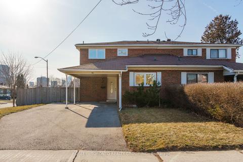 96 Painswick Cres, House semidetached with 4 bedrooms, 2 bathrooms and 3 parking in Toronto ON | Card Image