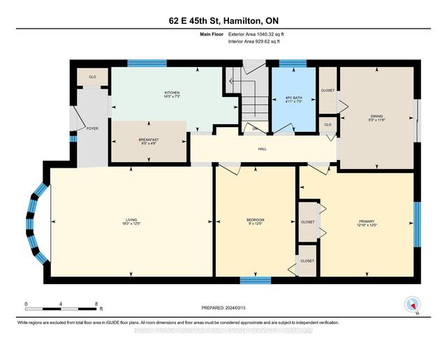 62 East 45th St, House detached with 3 bedrooms, 2 bathrooms and 3 parking in Hamilton ON | Image 33