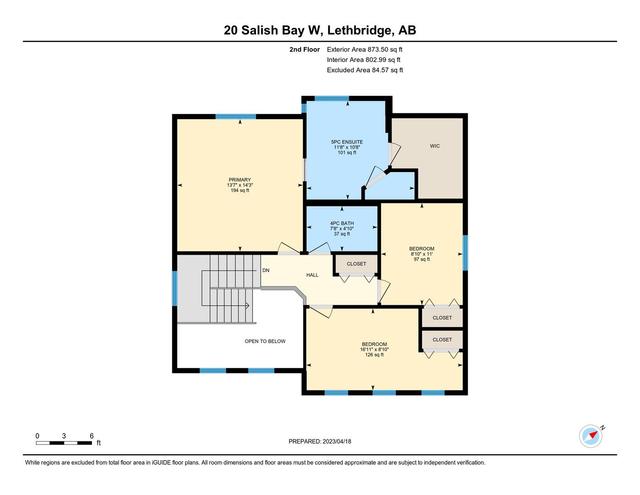 20 Salish Bay W, House detached with 4 bedrooms, 3 bathrooms and 4 parking in Lethbridge AB | Image 42
