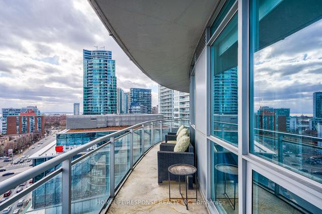 1701 - 38 Dan Leckie Way, Condo with 2 bedrooms, 2 bathrooms and 1 parking in Toronto ON | Image 21