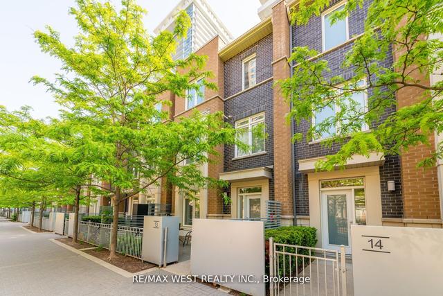th13 - 370 Square One Dr, Townhouse with 3 bedrooms, 3 bathrooms and 1 parking in Mississauga ON | Image 1