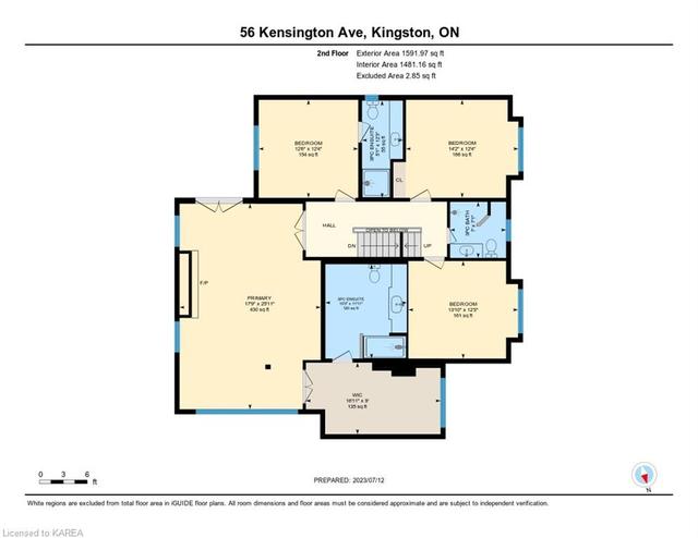 56 Kensington Avenue, House detached with 4 bedrooms, 4 bathrooms and 4 parking in Kingston ON | Image 43