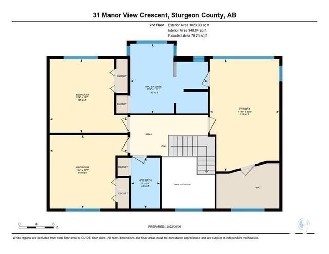 31 Manor View Cr, House detached with 4 bedrooms, 3 bathrooms and null parking in Sturgeon County AB | Image 47