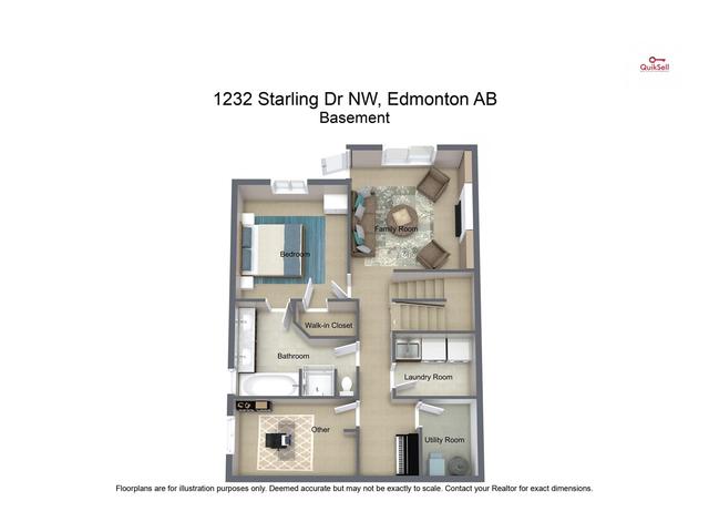 1232 Starling Dr Nw, House detached with 5 bedrooms, 3 bathrooms and 4 parking in Edmonton AB | Image 3