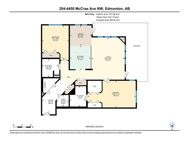 204 - 4450 Mccrae Av Nw, Condo with 2 bedrooms, 2 bathrooms and null parking in Edmonton AB | Image 52