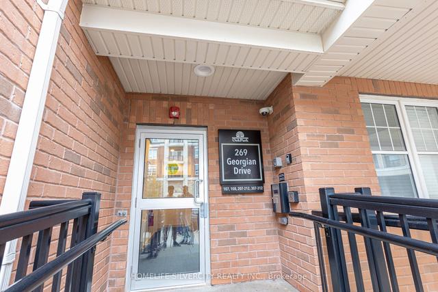 208 - 269 Georgian Dr, Townhouse with 2 bedrooms, 2 bathrooms and 2 parking in Oakville ON | Image 23