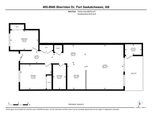 405 - 9940 Sherridon Dr, Condo with 2 bedrooms, 1 bathrooms and 2 parking in Fort Saskatchewan AB | Image 40