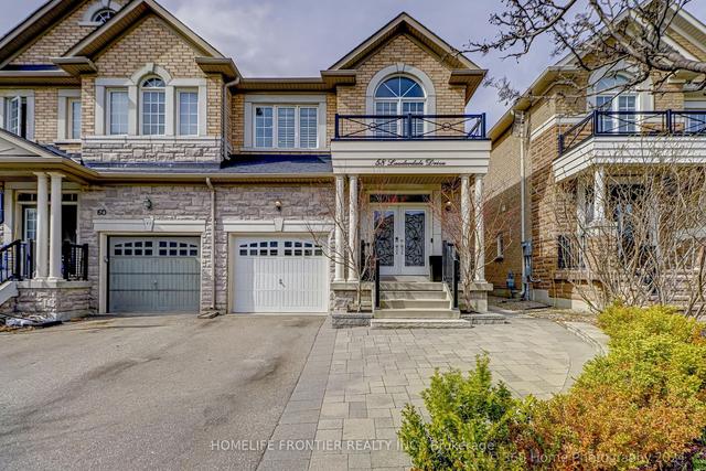 58 Lauderdale Dr, House semidetached with 3 bedrooms, 4 bathrooms and 4 parking in Vaughan ON | Image 1