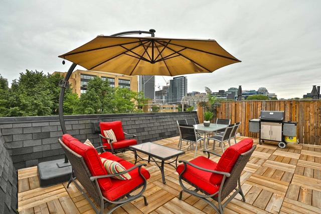 th2 - 208 Niagara St, Townhouse with 3 bedrooms, 2 bathrooms and 1 parking in Toronto ON | Image 15