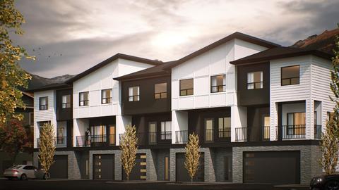 303 - 800 Riverside Way, House attached with 3 bedrooms, 3 bathrooms and 2 parking in Fernie BC | Card Image